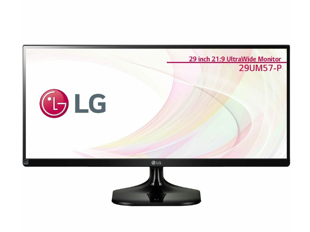 LG製の29インチウルトラワイドディスプレイ（2,560×1,080）の29UM57-P 
