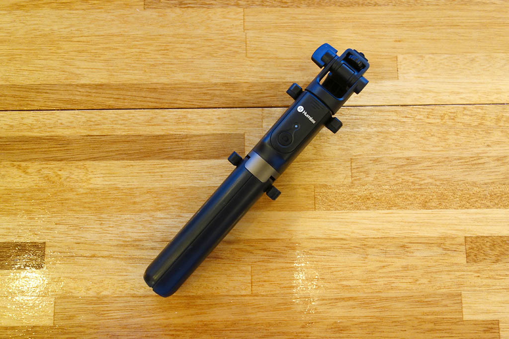 カメラ三脚にもなるHumixxの自撮り棒「TRIPOD SELFIE STICK」レビュー。軽量コンパクトで旅行にも最適！